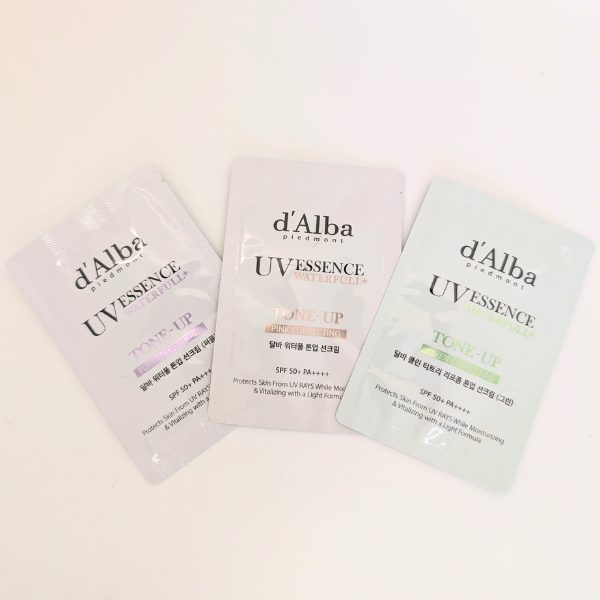 ダルバコントロールカラー下地・日焼け止めサンプル